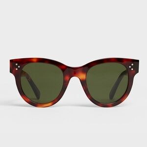 CELINE Sunglasses 3 Dot Classic Brown
